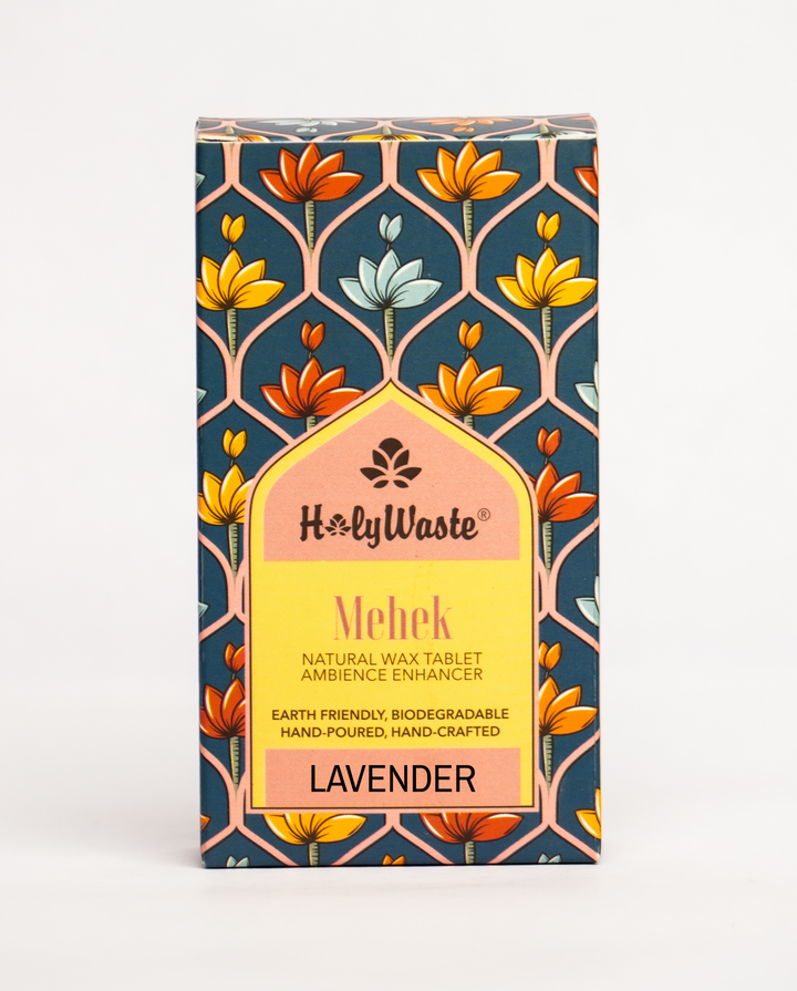 HolyWaste® Mehek Wax tablets Ambience Enhancer (1 Tablets; 65gms each)