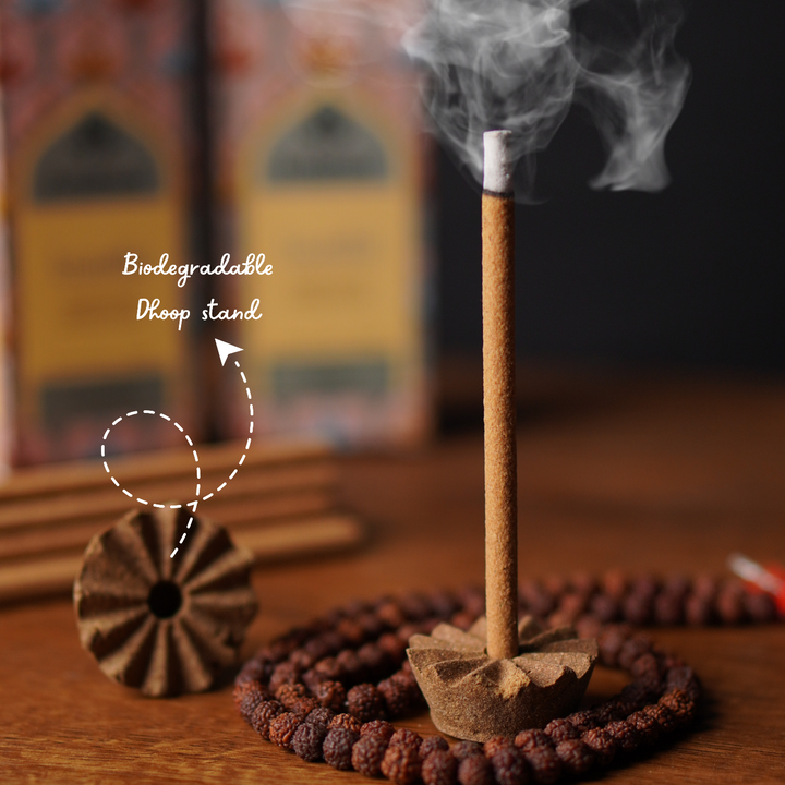 HolyWaste® Anandha Bamboo-less, Charcoal-free Incense Sticks (30 sticks)