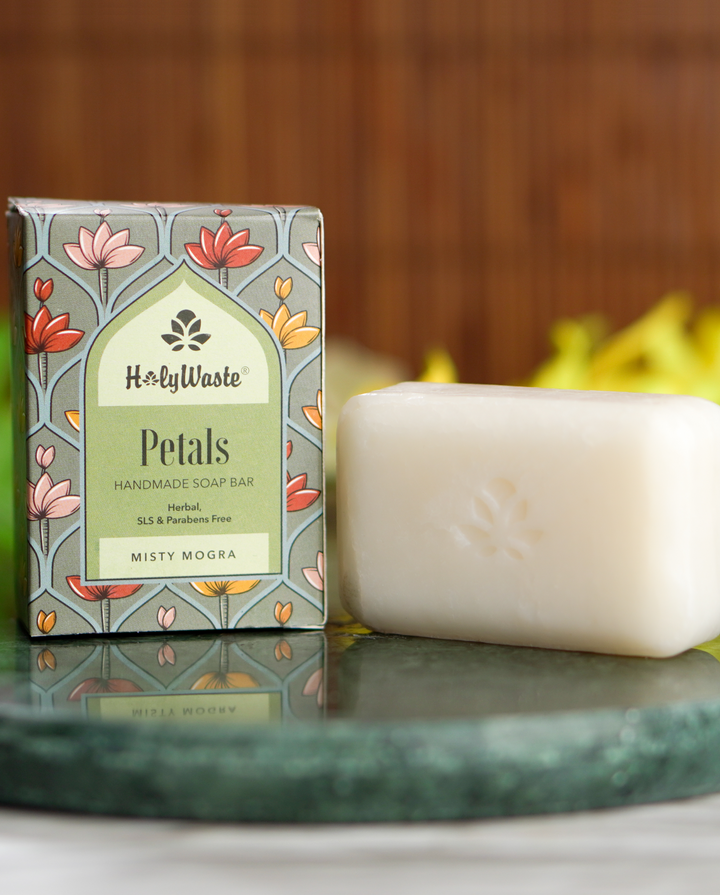 HolyWaste® Petals Soap Bar (100gms)