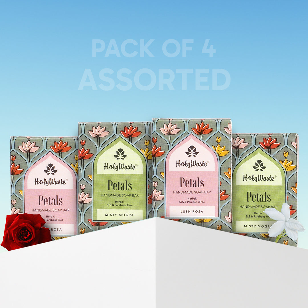HolyWaste® Petals Soap Bar (100gms)