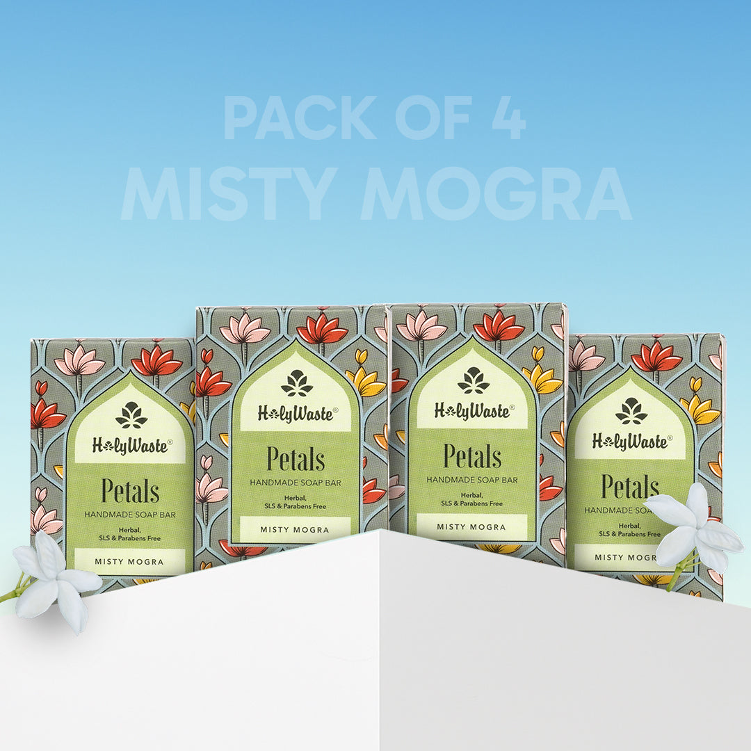 HolyWaste® Petals Soap Bar (100gms)
