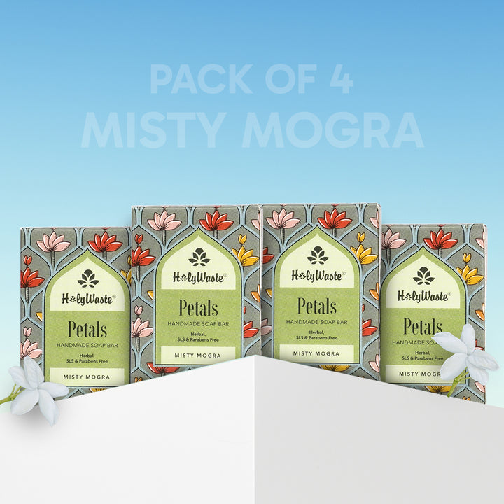 HolyWaste® Petals Soap Bar (100gms)