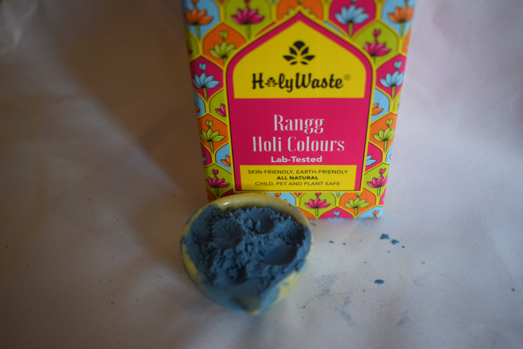HolyWaste® Rangg Holi Colours - 100gms Single Colour Pack