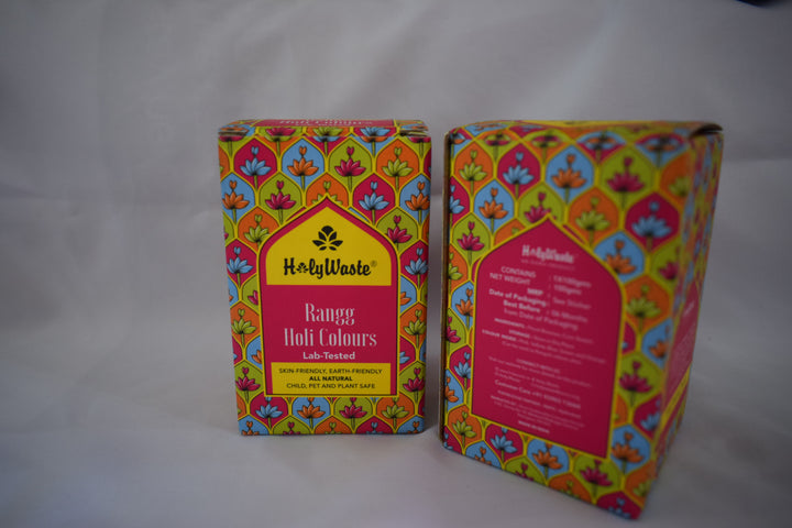 HolyWaste® Rangg Holi Colours - 100gms Single Colour Pack