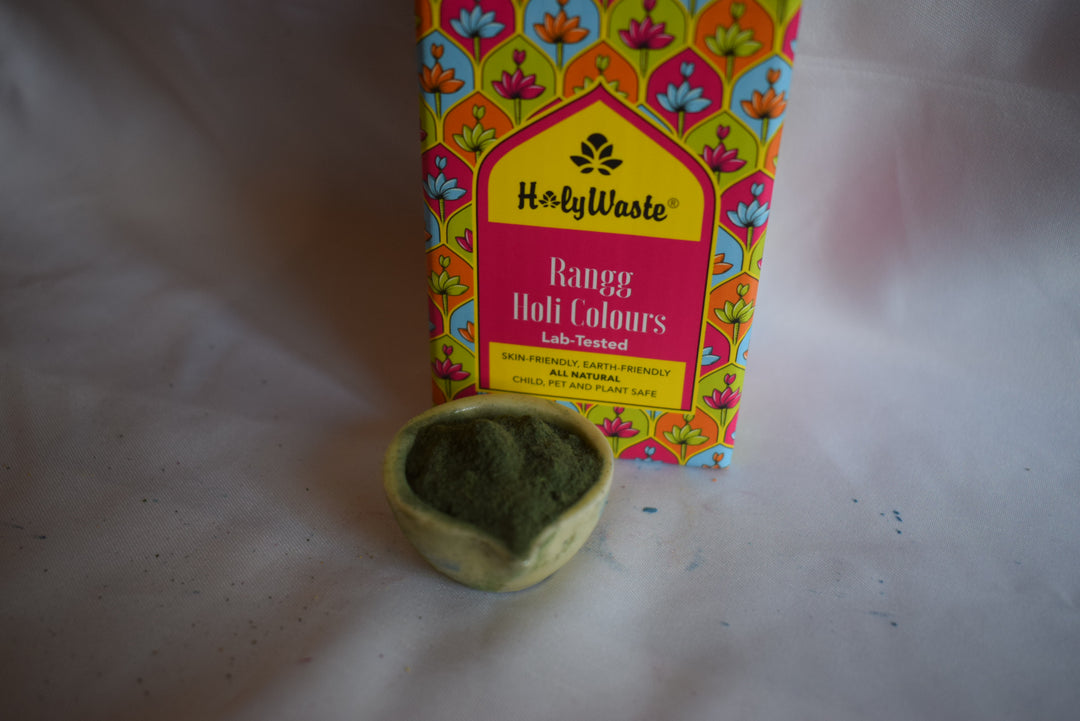 HolyWaste® Rangg Holi Colours - 100gms Single Colour Pack