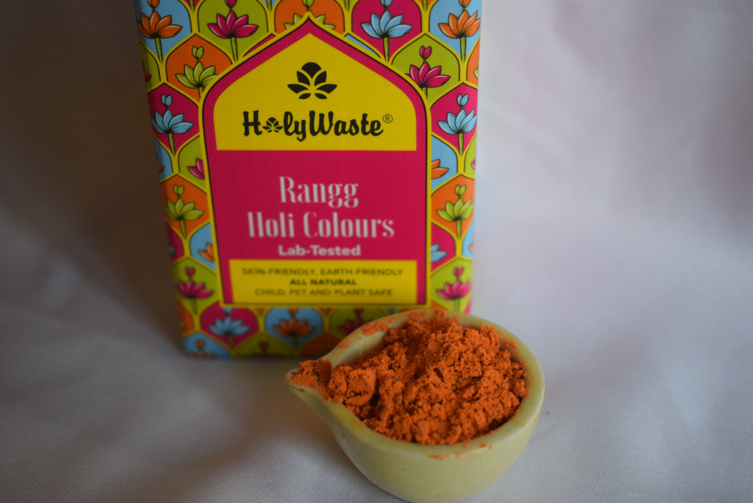 HolyWaste® Rangg Holi Colours - 100gms Single Colour Pack