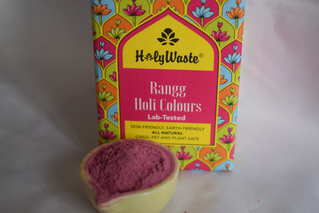 HolyWaste® Rangg Holi Colours - 100gms Single Colour Pack