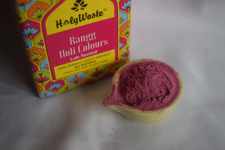 HolyWaste® Rangg Holi Colours - 100gms Single Colour Pack