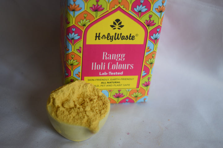 HolyWaste® Rangg Holi Colours - 100gms Single Colour Pack