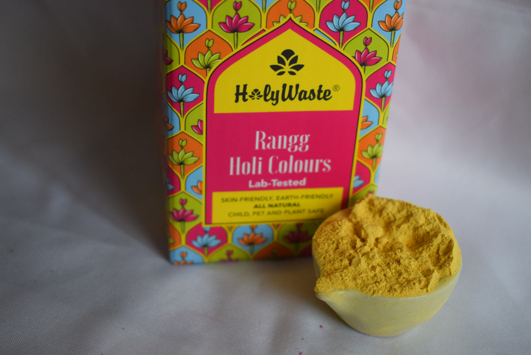 HolyWaste® Rangg Holi Colours - 100gms Single Colour Pack
