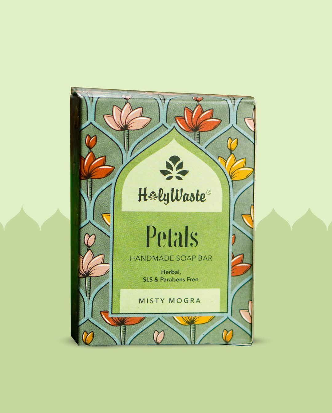 HolyWaste® Petals Soap Bar (100gms)