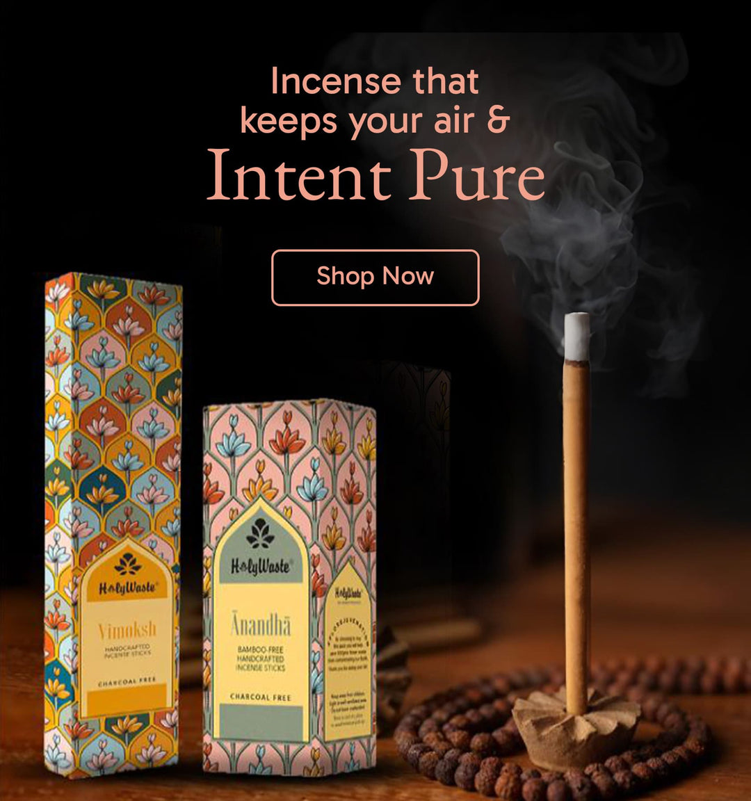 HolyWaste® Vimoksh + Anandha Incense Combo (Pack of 4)